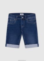Denim Slim Fit Denim Shorts Pepe Jeans L20F2F1684 Boy