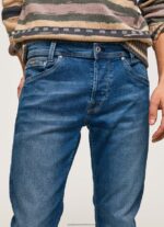 Denim Spike Midrise Regular Fit Jeans Pepe Jeans L20F2F801 Men - Image 3
