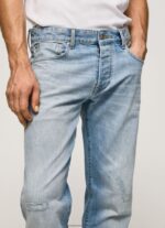 Denim Stanley Midrise Regular Fit Jeans Pepe Jeans L20F2F807 Men - Image 3