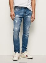 Denim Stanley Midrise Regular Fit Jeans Pepe Jeans L20F2F808 Men - Image 2