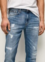 Denim Stanley Midrise Regular Fit Jeans Pepe Jeans L20F2F808 Men - Image 3