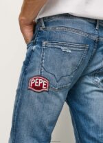 Denim Stanley Midrise Regular Fit Jeans Pepe Jeans L20F2F808 Men - Image 4