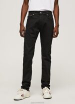 Denim Stanley Taper Fit Regular Waist Jeans Pepe Jeans L20F2F806 Men - Image 2