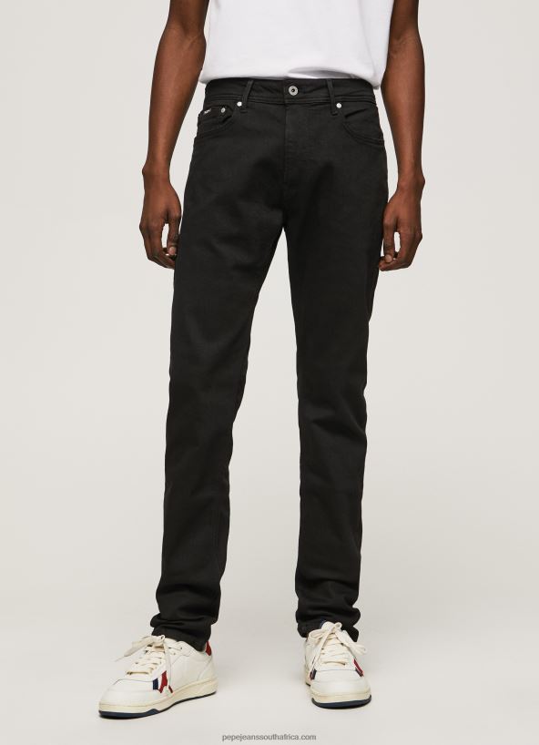 Denim Stanley Taper Fit Regular Waist Jeans Pepe Jeans L20F2F806 Men - Image 2