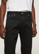 Denim Stanley Taper Fit Regular Waist Jeans Pepe Jeans L20F2F806 Men - Image 3