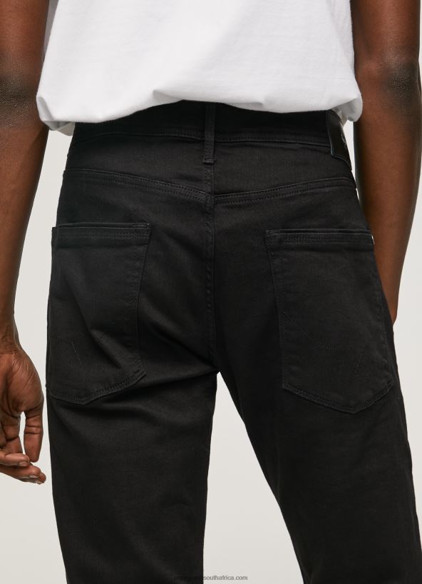 Denim Stanley Taper Fit Regular Waist Jeans Pepe Jeans L20F2F806 Men - Image 5