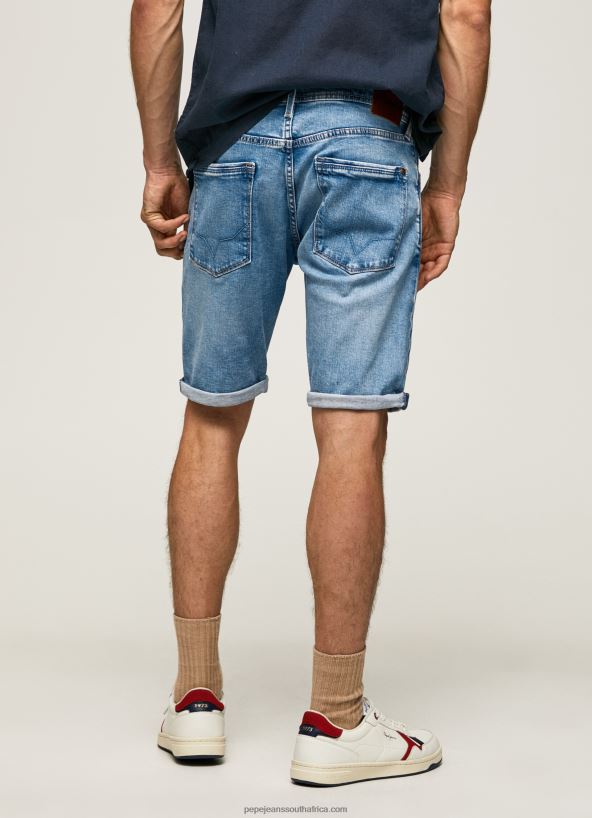 Denim Stanley Tapered Fit Denim Shorts Pepe Jeans L20F2F821 Men - Image 5