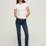 Denim Venus Straight Fit Low Waist Jeans Pepe Jeans L20F2F3 Women