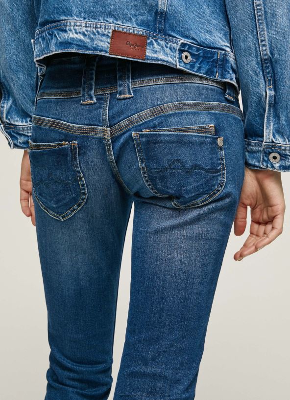 Denim Venus Straight Fit Low Waist Jeans Pepe Jeans L20F2F5 Women - Image 5