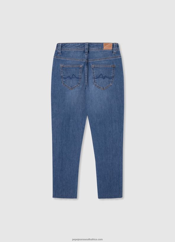 Denim Violet High Waisted Relaxed Fit Jeans Pepe Jeans L20F2F1362 Girl - Image 2