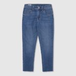 Denim Violet High Waisted Relaxed Fit Jeans Pepe Jeans L20F2F1362 Girl