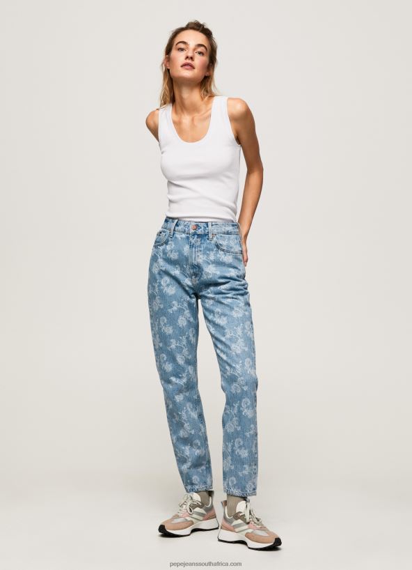 denim_violet_high_waisted_relaxed_fit_jeans_pepe_jeans_l20f2f77_women.jpg Denim Violet High Waisted Relaxed Fit Jeans Pepe Jeans L20F2F77 Women - Image 1