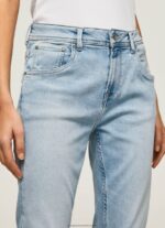 Denim Violet High Waisted Relaxed Fit Jeans Pepe Jeans L20F2F85 Women - Image 3