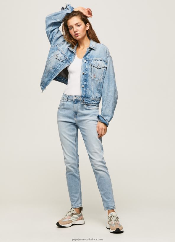 denim_violet_high_waisted_relaxed_fit_jeans_pepe_jeans_l20f2f85_women.jpg Denim Violet High Waisted Relaxed Fit Jeans Pepe Jeans L20F2F85 Women - Image 1