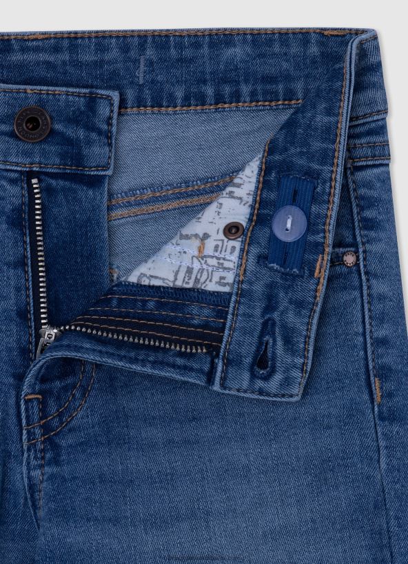 Denim Willa Jr High Waisted Flared Fit Jeans Pepe Jeans L20F2F1368 Girl - Image 3