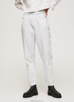 Denim Willow High Waisted Tapered Fit Jeans Pepe Jeans L20F2F66 Women - Image 3