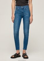 Denim Zoe Midrise Skinny Fit Jeans Pepe Jeans L20F2F40 Women - Image 2