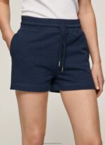 Dulwich Adjustable Waist Cotton Shorts Pepe Jeans L20F2F517 Women - Image 3