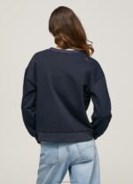 Dulwich Circular Logo Cotton Jumper Pepe Jeans L20F2F279 Women - Image 4