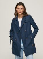 Dulwich Classic Twill Trench Coat Pepe Jeans L20F2F107 Women - Image 2