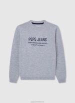 Dulwich Cotton Embroidered Logo Jersey Pepe Jeans L20F2F1590 Boy - Image 4