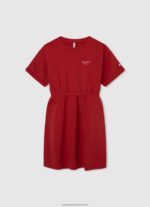 Dulwich Degraded Stripes Mini Dress Pepe Jeans L20F2F1391 Girl - Image 3