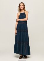 Dulwich Dress With Embroidered Details Pepe Jeans L20F2F218 Women