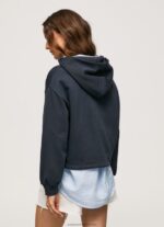 Dulwich Embroidered Logo Cotton Jumper Pepe Jeans L20F2F268 Women - Image 4