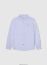 Dulwich Embroidered Logo Pique Polo Shirt Pepe Jeans L20F2F1673 Boy - Image 4