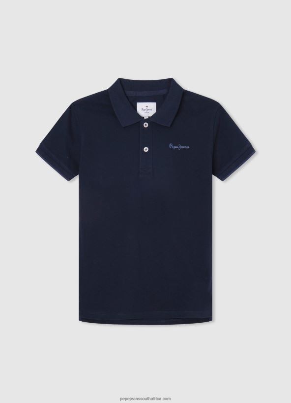dulwich_embroidered_logo_pique_polo_shirt_pepe_jeans_l20f2f1673_boy.jpg Dulwich Embroidered Logo Pique Polo Shirt Pepe Jeans L20F2F1673 Boy - Image 1
