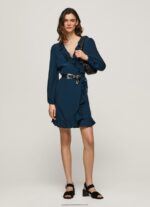 Dulwich Esha Wrapping Short Dress Pepe Jeans L20F2F158 Women