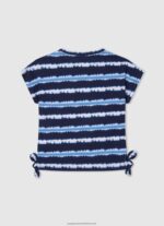 Dulwich Faded Stripes Cotton T-Shirt Pepe Jeans L20F2F1463 Girl - Image 2
