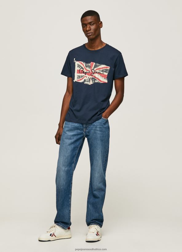 Dulwich Flag Logo N Waving Flag T-Shirt Pepe Jeans L20F2F935 Men - Image 2