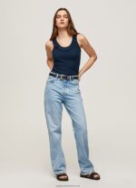 Dulwich Frilled Neckline T-Shirt Pepe Jeans L20F2F441 Women - Image 2