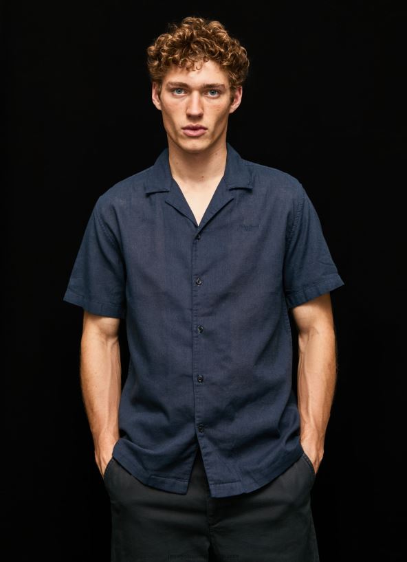 dulwich_lastingham_short_sleeved_shirt_pepe_jeans_l20f2f1059_men.jpg Dulwich Lastingham Short Sleeved Shirt Pepe Jeans L20F2F1059 Men - Image 1