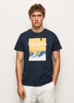 Dulwich Logo Print T-Shirt Pepe Jeans L20F2F979 Men
