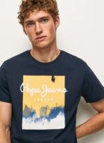 Dulwich Logo Print T-Shirt Pepe Jeans L20F2F979 Men - Image 3