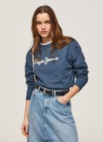 Dulwich Logo Printed Jumper Pepe Jeans L20F2F276 Women