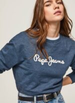 Dulwich Logo Printed Jumper Pepe Jeans L20F2F276 Women - Image 3