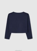 Dulwich Long Sleeve Cotton T-Shirt Pepe Jeans L20F2F1437 Girl - Image 2