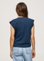 Dulwich Marbled Armhole-Sleeved T-Shirt Pepe Jeans L20F2F406 Women - Image 4
