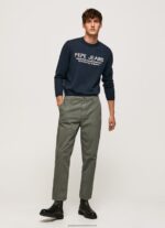 Dulwich Pluton Rounded Collar Jersey Pepe Jeans L20F2F850 Men - Image 2