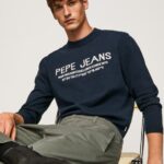 Dulwich Pluton Rounded Collar Jersey Pepe Jeans L20F2F850 Men