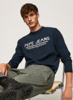 Dulwich Pluton Rounded Collar Jersey Pepe Jeans L20F2F850 Men