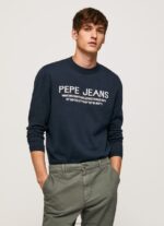 Dulwich Pluton Rounded Collar Jersey Pepe Jeans L20F2F850 Men - Image 3