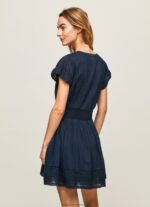 Dulwich Poete Embroidered Cotton Dress Pepe Jeans L20F2F220 Women - Image 4
