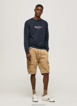 Dulwich Printed Logo Cotton Jumper Pepe Jeans L20F2F884 Men - Image 2
