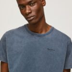 Dulwich Printed Logo Cotton T-Shirt Pepe Jeans L20F2F948 Men