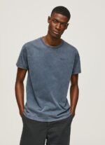 Dulwich Printed Logo Cotton T-Shirt Pepe Jeans L20F2F948 Men - Image 3
