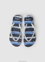 Dulwich Rake Breeze Beach Flip Flops Pepe Jeans L20F2F700 Women - Image 2